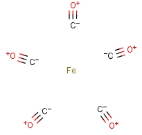 Iron pentacarbonyl Structure,13463-40-6Structure