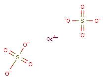 Cerium(iv) sulfate Structure,13590-82-4Structure