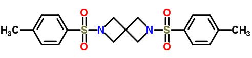 2,6-Bis-(toluene-4-sulfonyl)-2,6-diaza-spiro[3.3]heptane Structure,13595-48-7Structure