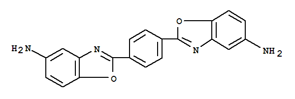 2,2-P-phenyldi(5-aminobenzoxazole) Structure,13752-53-9Structure