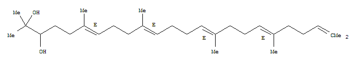 Squalene-2,3-diol Structure,14031-37-9Structure