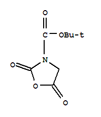 Boc-gly-nca Structure,142955-50-8Structure