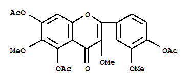 Jaceidin triacetate Structure,14397-69-4Structure