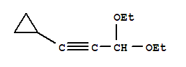 3-Cyclopropylpropargyl diethyl acetal Structure,146195-69-9Structure