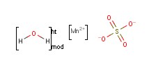 Manganese sulfate, monohydrate Structure,15244-36-7Structure