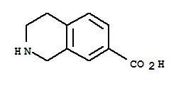 1,2,3,4-Tetrahydroisoquinoline-7-carboxylic acid Structure,160346-57-6Structure