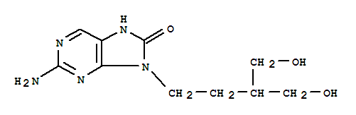 Desdiacetyl-8-oxo famciclovir Structure,166197-79-1Structure