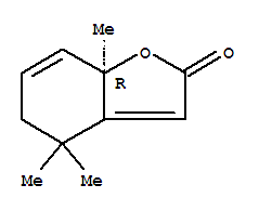 5,7Aα-dihydro-4,4,7a-trimethylbenzofuran-2(4h)-one Structure,17063-17-1Structure