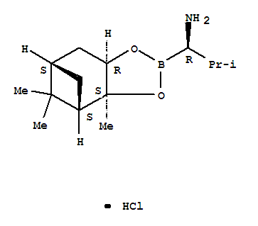 (R)-boroval-(+)-pinanediol-hcl Structure,178455-04-4Structure