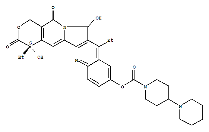 12-Hydroxy irinotecan Structure,185336-12-3Structure