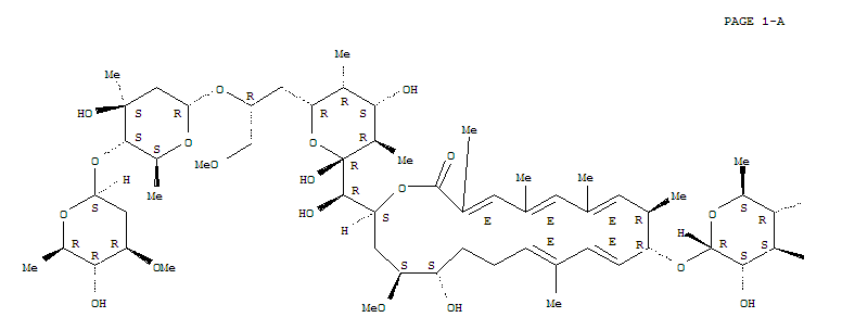 (8E,10e,12r,13r,14e,16e,18e)-12-hydroxy-13-methyl-20-oxooxacycloicosa-8,10,14,16,18-pentaene-2,4,5-triyl Structure,194874-06-1Structure