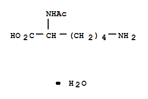 Lysine, n2-acetyl-, monohydrate (9ci) Structure,200712-06-7Structure