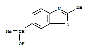 6-Benzothiazolemethanol,alpha,2-dimethyl-(8ci) Structure,20077-89-8Structure