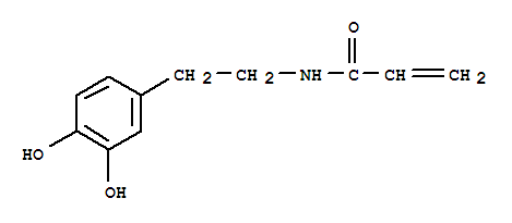 2-Propenamide, n-[2-(3,4-dihydroxyphenyl)ethyl]- (9ci) Structure,201610-44-8Structure