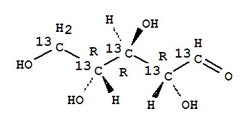 D-ribose-13c5 Structure,202114-47-4Structure