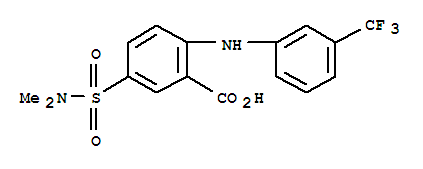 Anthranilic acid, 5-(dimethylsulfamoyl)-n-(-alpha-,-alpha-,-alpha--trifluoro-m-tolyl)-(7ci,8ci) Structure,2024-65-9Structure