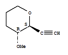 2H-pyran, 2-ethynyltetrahydro-3-methoxy-, trans-(9ci) Structure,202604-39-5Structure