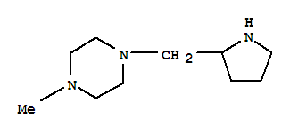 Piperazine, 1-methyl-4-(2-pyrrolidinylmethyl)-(9ci) Structure,202991-93-3Structure