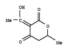 2H-pyran-2,4(3h)-dione, dihydro-3-(1-hydroxyethylidene)-6-methyl-(9ci) Structure,203052-81-7Structure