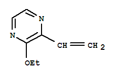 Pyrazine, 2-ethenyl-3-ethoxy-(9ci) Structure,203111-27-7Structure