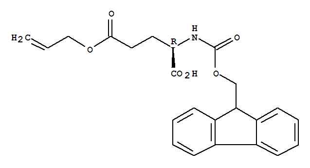 N-[(9h-fluoren-9-ylmethoxy)carbonyl]-d-glutamic acid 5-(2-propen-1-yl) ester Structure,204251-33-2Structure