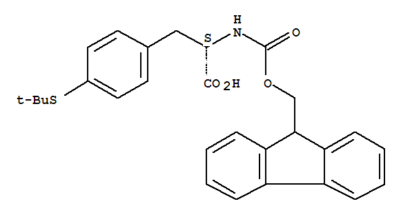 (S)-fmoc-4-tert-butylthiophenylalanine Structure,204716-12-1Structure