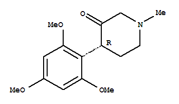 (R)-n-methyl-3-oxo-4-(2,4,6-trimethoxy) piperidine Structure,205506-14-5Structure