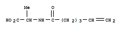 Alanine, n-(1-oxo-5-hexenyl)-(9ci) Structure,205821-55-2Structure