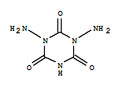 1,3,5-Triazine-2,4,6(1h,3h,5h)-trione,1,3-diamino-(9ci) Structure,206279-61-0Structure