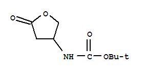 Tert-butyl 5-oxo-tetrahydrofuran-3-ylcarbamate Structure,206348-65-4Structure