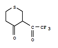 4H-thiopyran-4-one, tetrahydro-3-(trifluoroacetyl)-(8ci) Structure,2064-82-6Structure