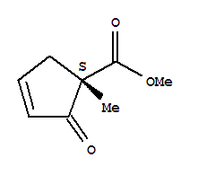 3-Cyclopentene-1-carboxylicacid,1-methyl-2-oxo-,methylester,(1s)-(9ci) Structure,206755-00-2Structure