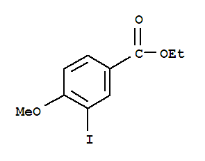 Benzoic acid, 3-iodo-4-methoxy-, ethyl ester Structure,207115-38-6Structure