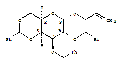 Allyl 2,3-di-o-benzyl-4,6-o-benzylidene-a-d-glucopyranoside Structure,20746-71-8Structure