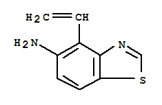 5-Benzothiazolamine,4-ethenyl-(9ci) Structure,208458-72-4Structure