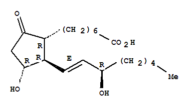 (13E)-11,15-dihydroxy-9-oxoprost-13-en-1-oic acid Structure,20897-91-0Structure