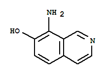 7-Isoquinolinol,8-amino-(9ci) Structure,208986-92-9Structure