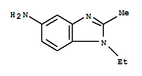 1-Ethyl-2-methyl-1h-benzoimidazol-5-ylamine Structure,20982-18-7Structure