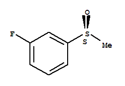 Benzene, 1-fluoro-3-[(s)-methylsulfinyl]-(9ci) Structure,209852-82-4Structure