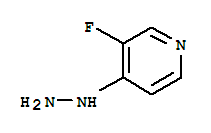 Pyridine, 3-fluoro-4-hydrazino-(9ci) Structure,210173-77-6Structure