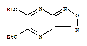 [1,2,5]Oxadiazolo[3,4-b]pyrazine,diethoxy-(9ci) Structure,210301-72-7Structure