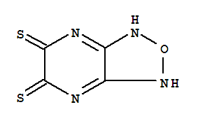 [1,2,5]Oxadiazolo[3,4-b]pyrazine-5,6(1h,3h)-dithione(9ci) Structure,210301-74-9Structure