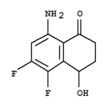 1(2H)-naphthalenone, 8-amino-5,6-difluoro-3,4-dihydro-4-hydroxy-(9ci) Structure,210346-35-3Structure