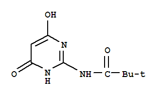 Propanamide, n-(1,4-dihydro-6-hydroxy-4-oxo-2-pyrimidinyl)-2,2-dimethyl-(9ci) Structure,210686-56-9Structure