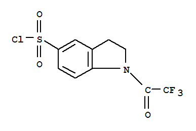 1-(2,2,2-Trifluoroacetyl)indoline-5-sulfonyl chloride Structure,210691-38-6Structure