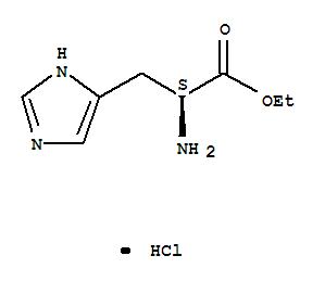 (S)-1-ethoxycarbonyl-2-(3h-imidazol-4-yl)-ethylamine hcl Structure,211491-78-0Structure