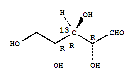 D-ribose-3-13c Structure,211947-12-5Structure