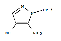 5-Amino-1-isopropyl-1h-pyrazole-4-carbonitrile Structure,21254-23-9Structure