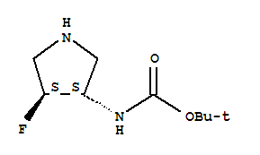 2-Methyl-2-propanyl [(3s,4s)-4-fluoro-3-pyrrolidinyl]carbamate Structure,213388-72-8Structure