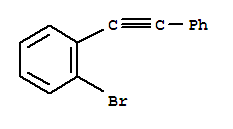 1-Bromo-2-phenylethynyl-benzene Structure,21375-88-2Structure